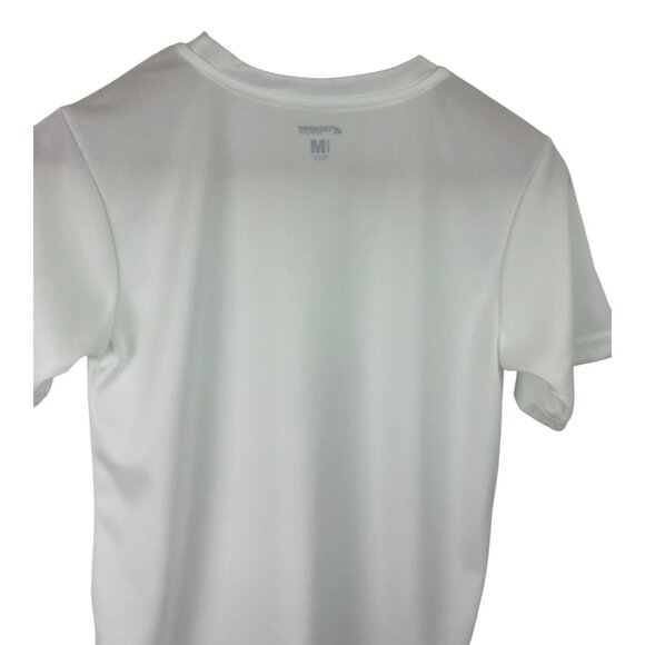 Champro Sports Dri-Gear Youth Medium White Short Sleeve Shirt - Picture 5 of 7